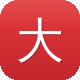 大白在吃瓜图标